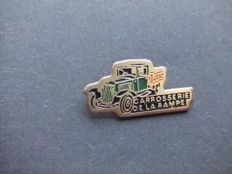 Ford TT 1926 oldtimer carrosserie bedrijf De La Rampe, groen
